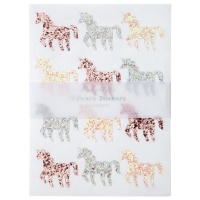 Unicorn Glitter Stickers By Meri Meri